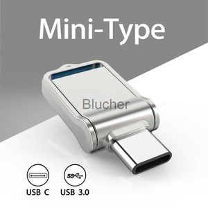 Karty pamięci USB Topesel Mini 32GB 64 GB 128 GB Typ C Ultra Dual USB 30 Drive Flash Drive Stick Dysk U Dysk X0720