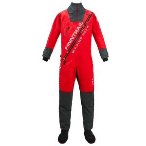 wetsuits drysuits 방수 드라이 슈트 Drysuit drysuit에 대한 카약 카누 ATV UTV Water Sport Wader Wader Finn Trail 남자 Wetsuit 230720