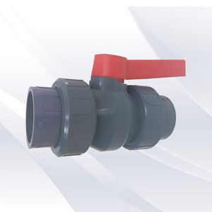 Water supply pipe fittings - Socket type hot melt valve PE full plastic ball valve