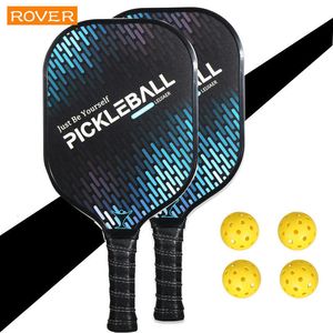 Squash Racquets 2PCS Pickle Ball Paddle Blade Selling Carbon Fiber 18k Compatible with 16MM Board 230719