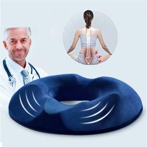 Komfortminnesskum Seat Cushion Spinal Alignment Chair Pad For Relief från Sitt Back Pain Breattable Office Chair Cushion DBC 282S