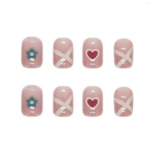 False Nails Glossy Pink Translucent Fake Charming & Fashionable Classic Design Timeless For DIY Your Own Nail Art At Home