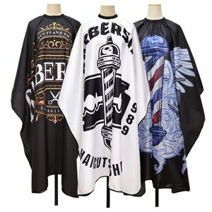 Cutting Cape Professional Barber Cape Retro Pattern with Snap Closure Waterproof Hair Salon Cutting Apron Haircut Beard Hairdressing Cloth 230719