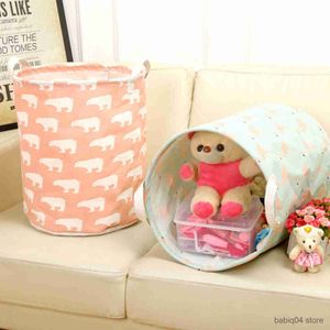 Storage Baskets Collapsible Laundry Baskets Household Toy Clothing Storage Bag for Bathroom Bedroom Dorm R230720