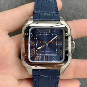 V6 Top Mens Watches Ultra cienki Szwajcar 9015 Automatyczne 904L Steel Sapphire Crystal SmartLink Szybki przełącznik skórzany pasek Super Water R2182