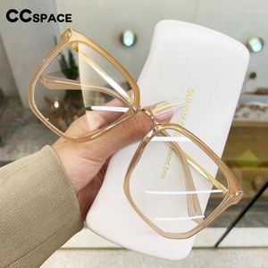 Солнцезащитные очки рамы 55876 Fashion TR90 рамки женщины Big Blue Light Blocing Computer Glasses Винтажные очки негабаритные очки