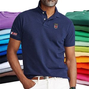 Erkek Polos% 100 Pamuklu En Kaliteli Yaz Erkek Polos Gömlekleri Plus Boyut XS-5XL DOĞRU RENK KISA KULLANICI POLOS HOMME KAHÇE BEKLİKLERİ 230719