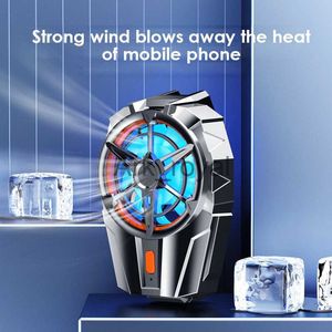 Diğer Cep Telefon Aksesuarları Telefon Manyetik Semductor Soğutucu Radyatör Abs Oyunu Soğutucu Sistemi Mini Hızlı Soğutma Fanı İPhone 13 12 Samsung J230720