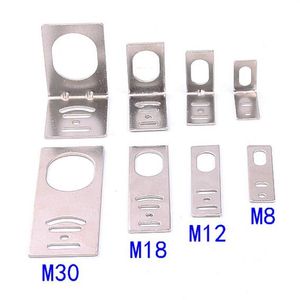 10PCS Sensor Mounting Bracket for M8 M12 M18 M30 Poelectric Proximity Switch2319