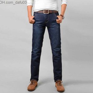 Men's Jeans Wholesale- 2017 Spring Summer Slim Fit Men's Jeans Plus Size Mens Pants Casual Business Men Jeans Hot Sale Denim Mans Pants Vaqueros Hombre Z230720