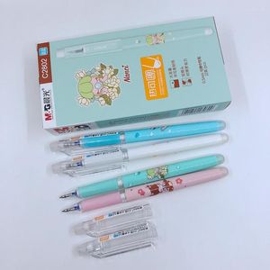 MG Kawaii Magic Erasable Pen nib 0.5mmポイント青インクのライティングのための青いインクの色