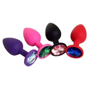 yutong y Plug anale in silicone Massaggio Giocattoli per adulti Per donne o uomini Gay Anal But Set Buttplug Butt s Products Random2951