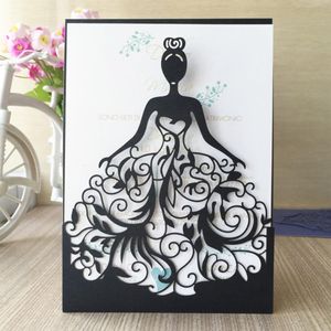 50st Laser Cut Wedding Invitation Cards Invitaciones de Boda Convite de Casamento Wedding Invitation Cards Princess261o