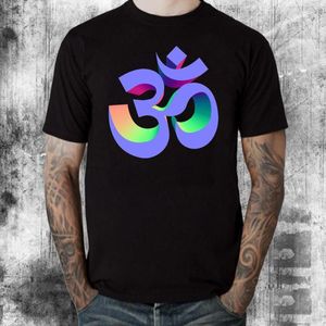 Men's T Shirts 3D Print Om Spiritual Symbol Shirt Men FESTIVAL T-Shirt Zen Yoga Buddhism Yin Yang Slogan Funny Gift Streetwear Tee