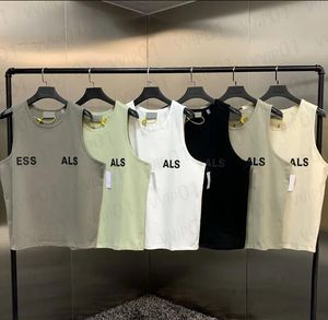 23SSメンズレディースESSデザイナーTシャツタンクトップファッションカジュアルサマースポーツメンズタンクトップTシャツ