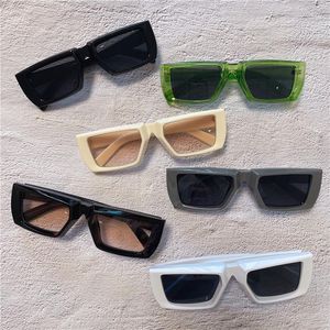 Sonnenbrille Vintage Rechteck Frauen Punk Kleine Rahmen Sonnenbrille MännerTrends Quadrat UV400 Shades Mode Brillen