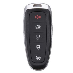 Garanterad 100% 5 knappar Nytt ersättningsnyckelskal för Ford Smart Remote Case Pad 229y