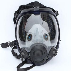 Ansiktsspetspaket Full ansiktsgasmask för att måla spraybekämpningsmedel Fire Protection229R