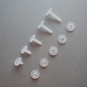 Suprimentos de varejo Encadernação de plástico Porca ondulada Fixadores Parafusos Fichário de PP Nylon Post Lock Button Rebite Studs ed by Hand Envir279m