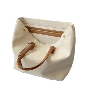 Poziomo drukowane płótno 5a torba na jamę Duffel Tote Women Calfskin torebka luksusowe torby Projektanci torby na ramię