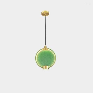 Lampy wiszące nowoczesne luksusowe szklane batonik lampa stołowa prosta jadalnia Living Tła ściana sypialnia minimalistyczny żyrandol bezcelowy