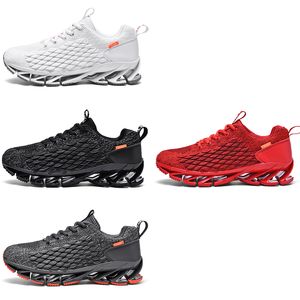 2023 Flying Woven Fish Scale Blade Athleisure Shoes Men Black Red Grey White Outdoor For All Terrains