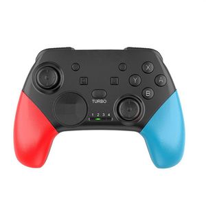 5色BluetoothワイヤレスコントローラーゲームパッドジョイスティックゲームパッドPC Androidデバイス用ダブルショックコントローラーNitendo Switch Cons297K