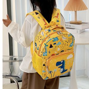 Torby szkolne kreskówkowe szkolne torba dla dzieci śliczne dinozaur jednorożca plecak chłopców i dziewcząt w szkolnej torbie przedszkola torba dla dzieci 230719