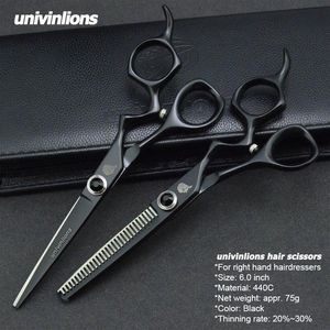 6 0 Professionell frisörsax Special Hair Scissors Kit Japanese Barber Frisörverktyg Frisör levererar THI318O