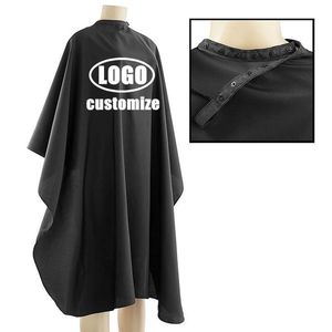 Cutting Cape Custom Haircut Apron Waterproof Haircut Cape Barber Frisör Color Cape tygstil Förkläde Frisör Bib Salon Customer 230719