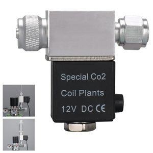 Accessori per pompe ad aria DC 12V Acquario Solenoide Regolatore sistema CO2 Elettrico Bassa temperatura Magnetico per acquario 230719