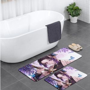 Dywany anime kimetsu no yaiba mat camper dywan w łazience wejście do robienia dywaników podłogowych dywany chłonne