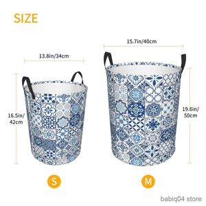 Storage Baskets Portuguese Folding Laundry Baskets Dirty Clothes Toys Sundries Storage Basket Home Organizer Large Waterproof Bag R230720