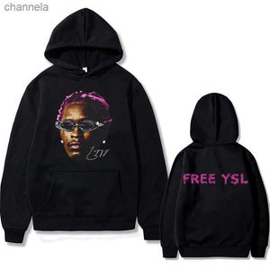 Erkek Tişörtler Genç Thug Thugger Slime Sezon Konseri Hoodie Pembe Nadir Hip Hop Grafik Hoodies Erkekler Rap Sokak Giyim Erkekler Büyük Boyu Sweatshirt T231201