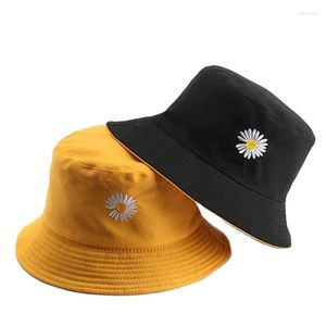 Berets Doit Letters M Spring Women Buckte Fishing Hats Sunscreen Sun Cap