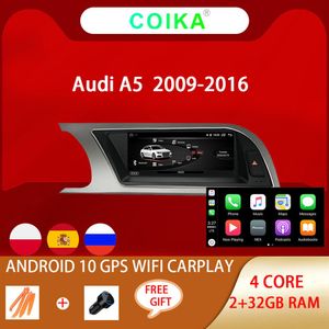 8 8 Multimedia Car DVD-плеер для Audi A5 2009-2016, включая BT Wi-Fi Navi Music IPS Touch Sreen 2 32 ГБ.