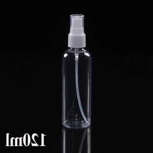 Flacone spray trasparente da 120 ml Bottiglie di plastica vuote con nebulizzatore fine 500 pezzi Vendita calda negli USA CA EU Rwakl