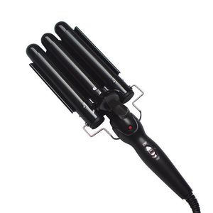 Care Productscare & Productsprofessional Curling Iron Ceramic Triple Barrel Curler Irons Hair Wave Waver Styling Tools Hairs Style2477