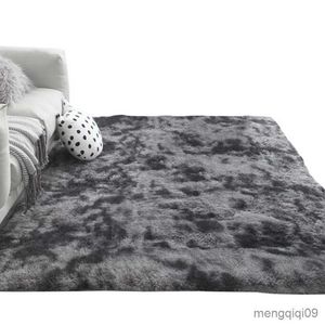 Dywany grube dywan do salonu pluszowy dywan dla dzieci pucha dywany podłogowe okno łóżko Dekor Home Dilgs Soft Velvet Mat R230720