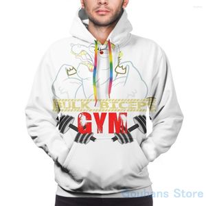 Men's Hoodies Mens Sweatshirt For Women Funny Bulk Biceps Gym Print Casual Hoodie Streatwear