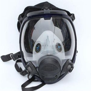 Face piece Respirator Kit Full Face Gas Mask For Painting Spray Pesticide Fire Protection1237V