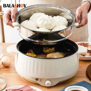 Electric Skillets 17L Electric Rice Cooker 220V Multicooker Hotpot Stew Heating Pan Noodles Eggs Soup Steamer Rice Cookers Cooking Pot For Home J230720