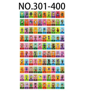 سلسلة 4 100pcs بطاقات NFC للبطاقة القياسية للحيوانات المتوافقة مع Switch Wii U New 3DS 301-400181D