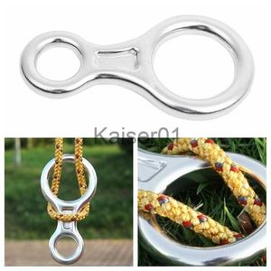 Felsschutz 35KN 8 Form Abseilgerät Outdoor Klettern Karabiner Abseilen Downhill Sicherheitsring für Kletterausrüstung