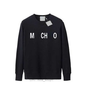 Felpe con cappuccio firmate Moschino Perfect Oversize Autunno Donna Felpe con cappuccio Maglione sportivo Girocollo Manica lunga Felpe allentate casual 1425