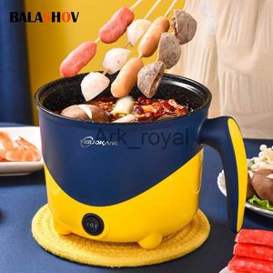 Electric Skillets Multifunction Mini Electric cooker 12 People Hot Pot SingleDouble Layer Household Nonstick Pan dormitory electric Rice cooker J230720