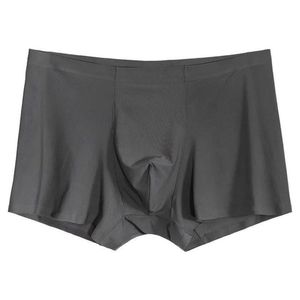 3 Pcs Lot Seamless Boxer Mens Underwear Men Underpants Male Spandex Sexy Special for Men Short Slips Cuecas Asian Size L To 3XL2299