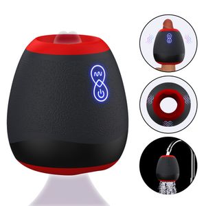 Masturbatori Tazza per masturbazione maschile automatica facile da pulire Glande Stroker sesso orale vagina Pennis delay trainer giocattolo per adulti 230719