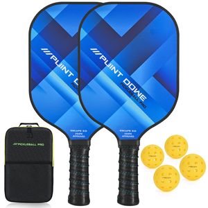 Squash Racquets Paddle Kimchi Ball Set Usapa Zatwierdzony wysokiej jakości grafit grafitu 2 łopaty 4 piłki i przenoszenie skrzynki 230719