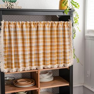 Curtain Half Curtains Farmhouse Kitchen Rod Pocket Cafe Short For Bathroom Window Valances